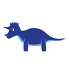 Happy Friendly Triceratops - Dana Decals