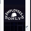 Employees Only Sign with Hard Hat, Screwdriver, and Wrench - Dana Decals