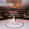 Wedding Dance Floor Circle Monogram - Dana Decals