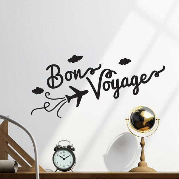 Bon Voyage Quote Decal - Dana Decals