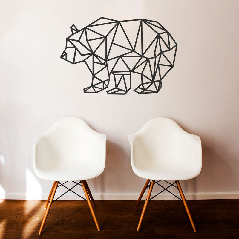 Geometric Bear - Dana Decals