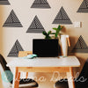 Modern Geometric Triangles - Dana Decals