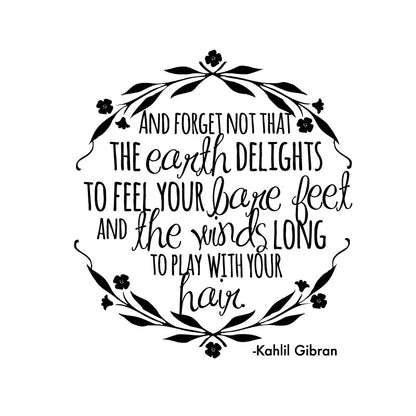 Kahlil Gibran The Prophet Quote - Dana Decals