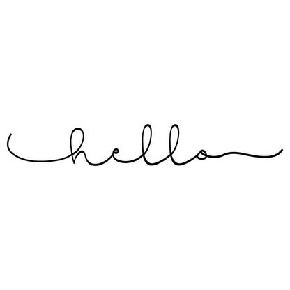 Hello Simple Script - Dana Decals