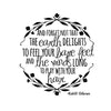 Kahlil Gibran The Prophet Quote - Dana Decals