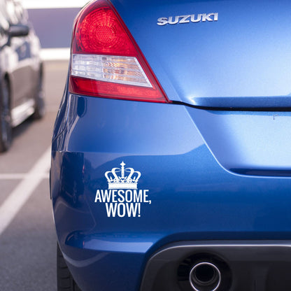 Awesome Wow King George Crown - Dana Decals