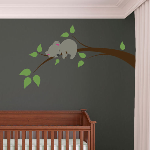 Sleeping Koala Branch - Dana Decals