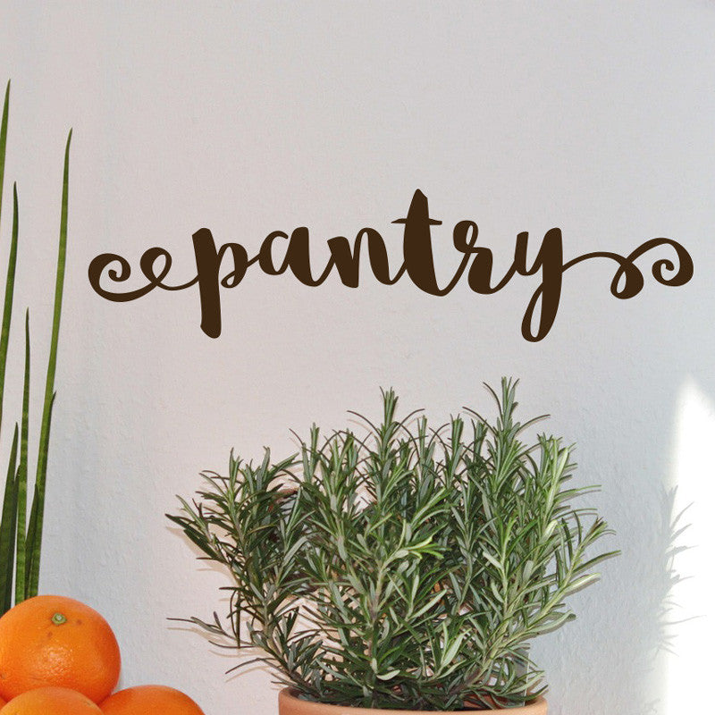 Kitchen Pantry Sign - Dana Decals