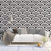 Chic Scallop Wall Pattern - Dana Decals