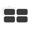 Large Chalkboard Label Stickers - Dana Decals