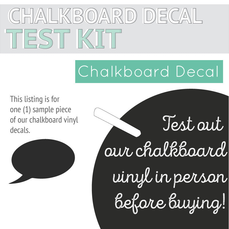 Chalkboard Sample Kit - Dana Decals