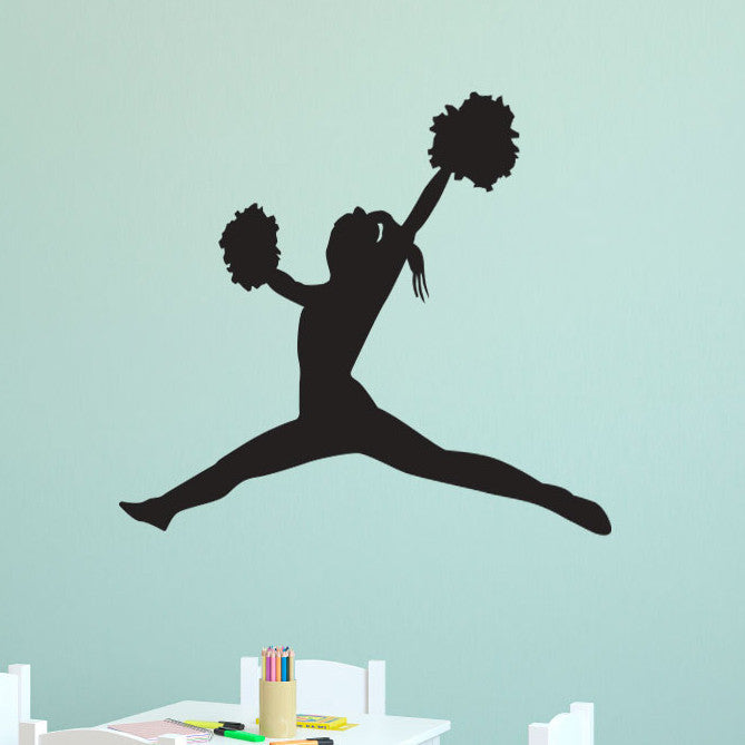 Cheerleader Toe Touch - Dana Decals