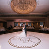 Wedding Dance Floor Circle Monogram - Dana Decals