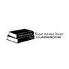 Personalized Book Welcome Sign - Dana Decals