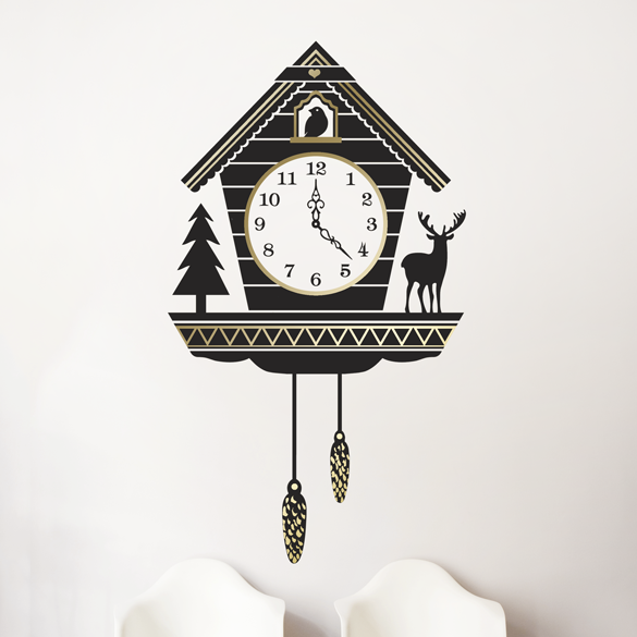 Cuckoo Clock, 2 Color - Dana Decals