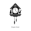 Cuckoo Clock, 1 Color - Dana Decals