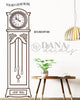 Antique Grandfather Clock Decal - Dana Decals