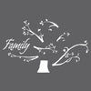 Personalized Family Tree Branches and Name - Dana Decals