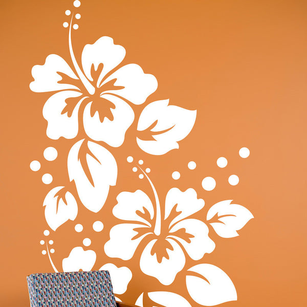 Large Hibiscus Pattern - Dana Decals