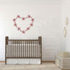 Daisy Chain Heart - Dana Decals