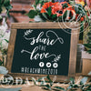 Customized Wedding Hashtag Decal - Dana Decals