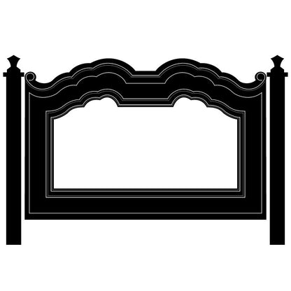 Elegant Headboard - Dana Decals