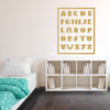 ABC Geometric Alphabet - Dana Decals