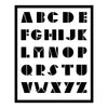 ABC Geometric Alphabet - Dana Decals