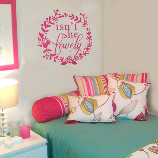 Isn't She Lovely - Dana Decals