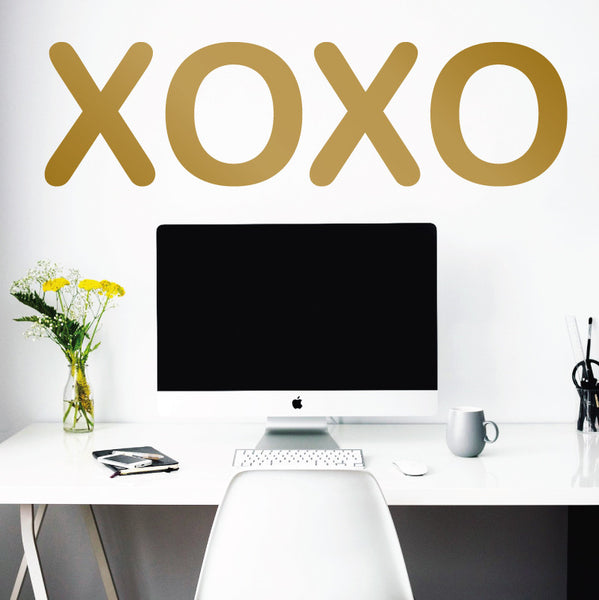 Oversized XOXO Sign - Dana Decals