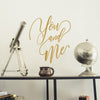 You And Me Quote - Dana Decals