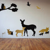 Woodland Creatures Animal Silhouettes - Dana Decals