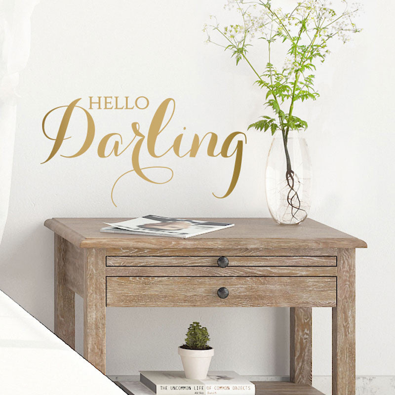 Hello Darling - Dana Decals
