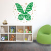 Happiest Things Peter Pan Quote Wings - Dana Decals