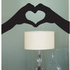 Heart Hand Sign Silhouette - Dana Decals