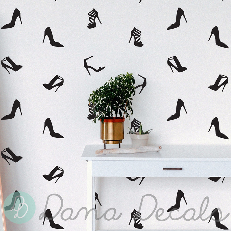 High Heels Shoe Pattern - Dana Decals