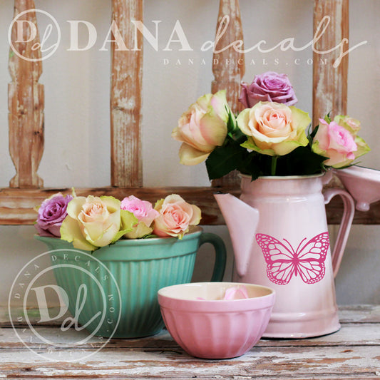 Small Monarch Butterfly Decal - Dana Decals