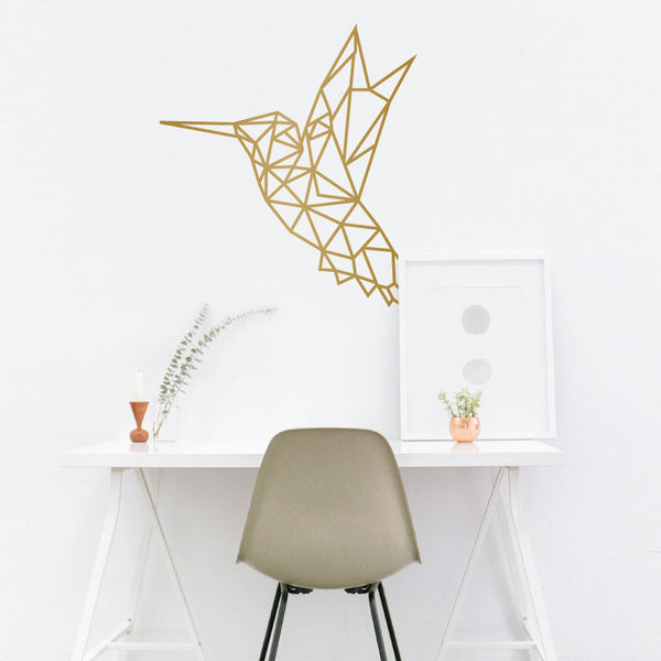 Geometric Hummingbird - Dana Decals