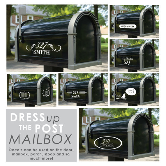 Custom Name & Address Label for Mailbox & Front Door - Dana Decals