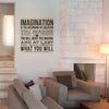 Imagination Is The Beginning of Creation George Bernard Shaw Quote - Dana Decals