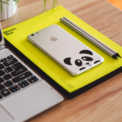 Little Peeking Panda Face - Dana Decals