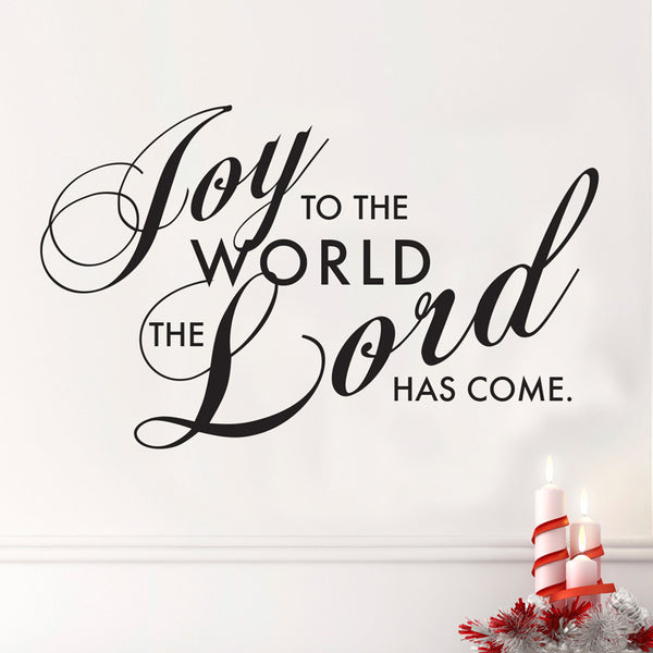 Joy to the World - Dana Decals