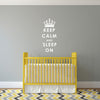 Personalized Keep Calm & Carry On Sign - Dana Decals