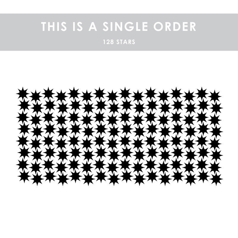 Star Pattern - Dana Decals