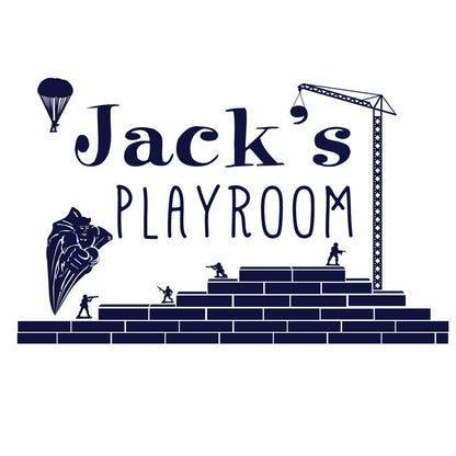 Custom Personalized Sign for a Boy - Dana Decals