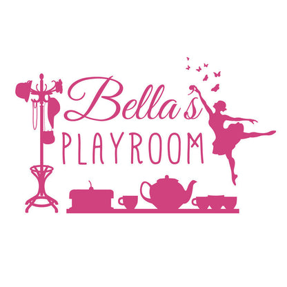 Custom Personalized Sign for a Girl - Dana Decals
