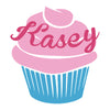 Personalized Cupcake - Dana Decals