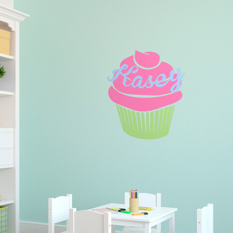 Personalized Cupcake - Dana Decals