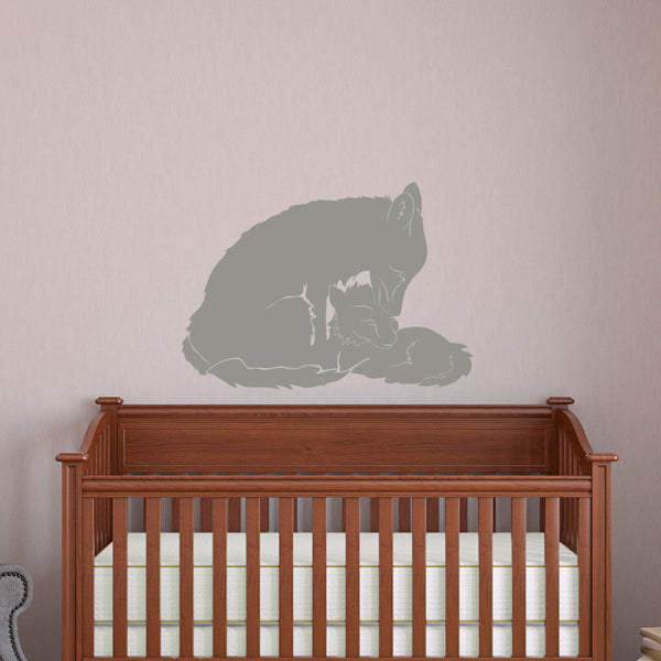 Mom and Baby Fox - Dana Decals