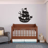 Personalized Pirate Ship - Dana Decals